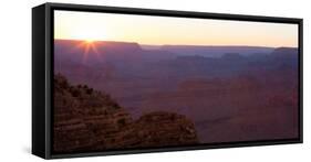 Panorama, USA, Grand Canyon National Park, South Rim-Catharina Lux-Framed Stretched Canvas