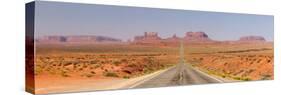 Panorama, USA, Monument Valley, Highway-Catharina Lux-Stretched Canvas