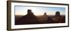 Panorama, USA, Monument Valley-Catharina Lux-Framed Photographic Print