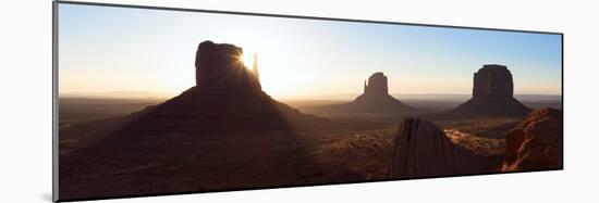 Panorama, USA, Monument Valley-Catharina Lux-Mounted Photographic Print