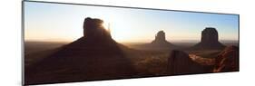 Panorama, USA, Monument Valley-Catharina Lux-Mounted Photographic Print