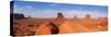 Panorama, USA, Monument Valley-Catharina Lux-Stretched Canvas