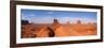 Panorama, USA, Monument Valley-Catharina Lux-Framed Photographic Print