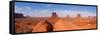 Panorama, USA, Monument Valley-Catharina Lux-Framed Stretched Canvas