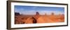 Panorama, USA, Monument Valley-Catharina Lux-Framed Photographic Print