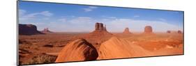 Panorama, USA, Monument Valley-Catharina Lux-Mounted Photographic Print