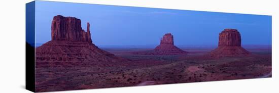 Panorama, USA, Monument Valley-Catharina Lux-Stretched Canvas