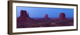 Panorama, USA, Monument Valley-Catharina Lux-Framed Photographic Print