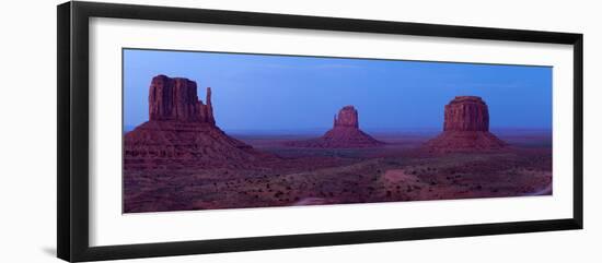 Panorama, USA, Monument Valley-Catharina Lux-Framed Photographic Print