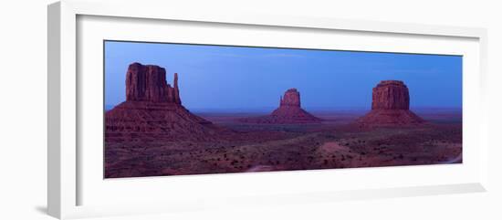 Panorama, USA, Monument Valley-Catharina Lux-Framed Photographic Print