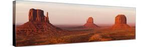 Panorama, USA, Monument Valley-Catharina Lux-Stretched Canvas