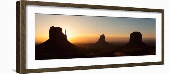 Panorama, USA, Monument Valley-Catharina Lux-Framed Photographic Print