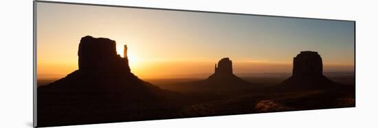 Panorama, USA, Monument Valley-Catharina Lux-Mounted Photographic Print