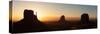 Panorama, USA, Monument Valley-Catharina Lux-Stretched Canvas