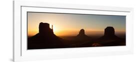 Panorama, USA, Monument Valley-Catharina Lux-Framed Photographic Print