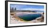 Panorama, USA, Yellowstone National Park, Black Pool-Catharina Lux-Framed Photographic Print