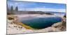 Panorama, USA, Yellowstone National Park, Black Pool-Catharina Lux-Mounted Photographic Print