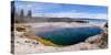 Panorama, USA, Yellowstone National Park, Black Pool-Catharina Lux-Stretched Canvas