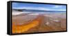 Panorama, USA, Yellowstone National Park-Catharina Lux-Framed Stretched Canvas
