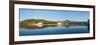 Panorama View of Charles Bridge over Vltava River and Gradchany (Prague Castle) and St. Vitus Cathe-f9photos-Framed Photographic Print