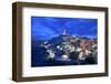 Panorama view of Matera at sunset, Basilicata, Italy, Europe-Marco Brivio-Framed Photographic Print