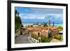 Panorama View of Sighnaghi (Signagi) City in Kakheti Region in Georgia-prescott09-Framed Photographic Print