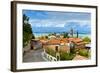 Panorama View of Sighnaghi (Signagi) City in Kakheti Region in Georgia-prescott09-Framed Photographic Print