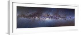 Panorama View of the Center of the Milky Way-null-Framed Premium Photographic Print