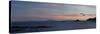 Panorama with Kaikoura Ranges in South Island at Sunset from Wellington-Nick Servian-Stretched Canvas