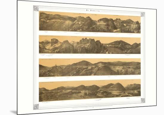 Panorama-Imre Benkert-Mounted Art Print