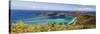 Panoramic Aerial View of Magens Bay, St Thomas, US Virgin Islands-George Oze-Stretched Canvas