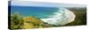 Panoramic Aerial View of Tallow Beach at Byron Bay, New South Wales, Australia, Pacific-Matthew Williams-Ellis-Stretched Canvas