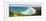 Panoramic Aerial View of Tallow Beach at Byron Bay, New South Wales, Australia, Pacific-Matthew Williams-Ellis-Framed Premium Photographic Print