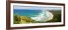 Panoramic Aerial View of Tallow Beach at Byron Bay, New South Wales, Australia, Pacific-Matthew Williams-Ellis-Framed Premium Photographic Print