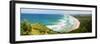 Panoramic Aerial View of Tallow Beach at Byron Bay, New South Wales, Australia, Pacific-Matthew Williams-Ellis-Framed Photographic Print