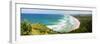Panoramic Aerial View of Tallow Beach at Byron Bay, New South Wales, Australia, Pacific-Matthew Williams-Ellis-Framed Photographic Print