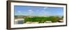 Panoramic aerial view of Washington D.C.-null-Framed Photographic Print