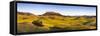 Panoramic, Bears Paw Mountains in Summer in Blaine County, Montana, USA-Chuck Haney-Framed Stretched Canvas