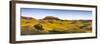 Panoramic, Bears Paw Mountains in Summer in Blaine County, Montana, USA-Chuck Haney-Framed Premium Photographic Print