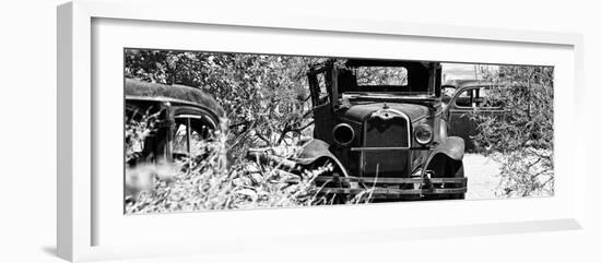 Panoramic - Cars - Route 66 - Gas Station - Arizona - United States-Philippe Hugonnard-Framed Photographic Print