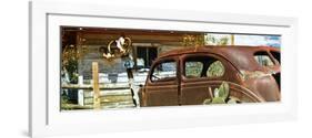 Panoramic - Cars - Route 66 - Gas Station - Arizona - United States-Philippe Hugonnard-Framed Photographic Print