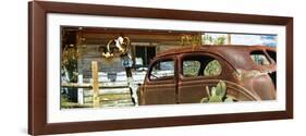 Panoramic - Cars - Route 66 - Gas Station - Arizona - United States-Philippe Hugonnard-Framed Photographic Print