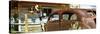 Panoramic - Cars - Route 66 - Gas Station - Arizona - United States-Philippe Hugonnard-Stretched Canvas