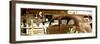 Panoramic - Cars - Route 66 - Gas Station - Arizona - United States-Philippe Hugonnard-Framed Photographic Print