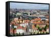 Panoramic City View, Copenhagen, Denmark, Scandinavia, Europe-Christian Kober-Framed Stretched Canvas