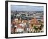 Panoramic City View, Copenhagen, Denmark, Scandinavia, Europe-Christian Kober-Framed Photographic Print