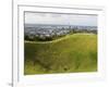 Panoramic City View from Mount Eden Volcanic Crater, Auckland, North Island, New Zealand, Pacific-Kober Christian-Framed Photographic Print