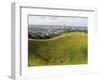 Panoramic City View from Mount Eden Volcanic Crater, Auckland, North Island, New Zealand, Pacific-Kober Christian-Framed Photographic Print