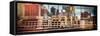 Panoramic Cityscape - Instants of NY Series-Philippe Hugonnard-Framed Stretched Canvas