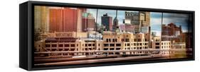 Panoramic Cityscape - Instants of NY Series-Philippe Hugonnard-Framed Stretched Canvas